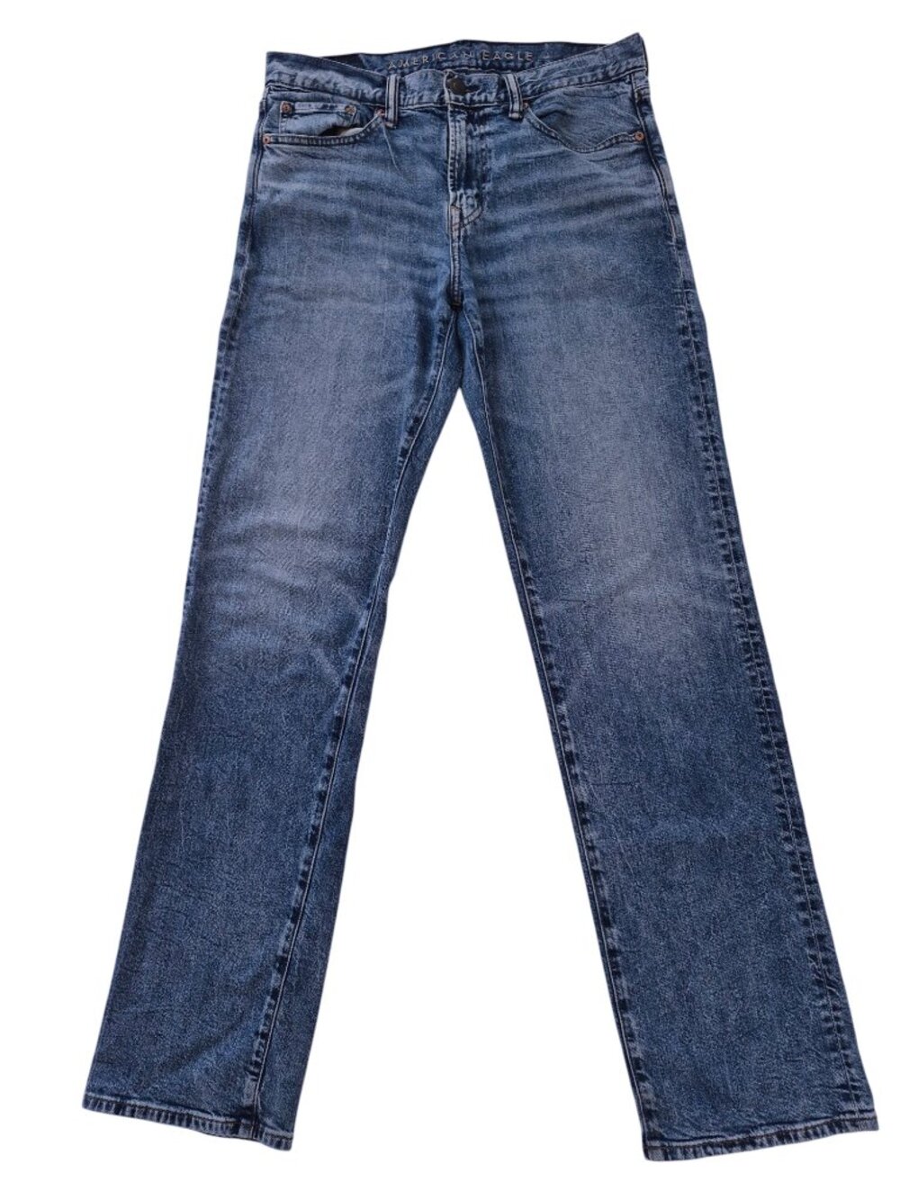 American Eagle Original Bootcut Blue Jeans with Stretch Size 32
